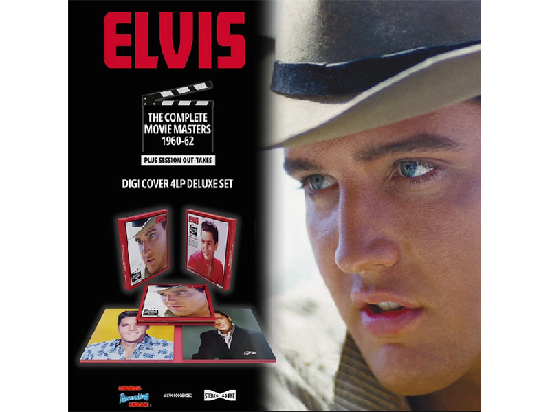 Elvis Presley - The Complete Movie Masters 1960-62 - black vinyl lp set