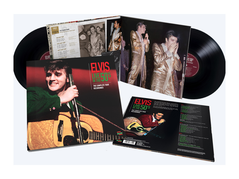 Elvis Presley - Live In The 50's - MRS - 2 LP