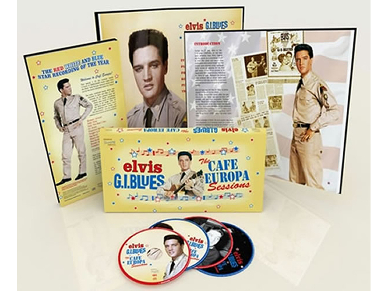 Elvis Presley - Cafe Europa Sessions G.I. Blues - 4 CD set - MRS - Memphis Recording Service