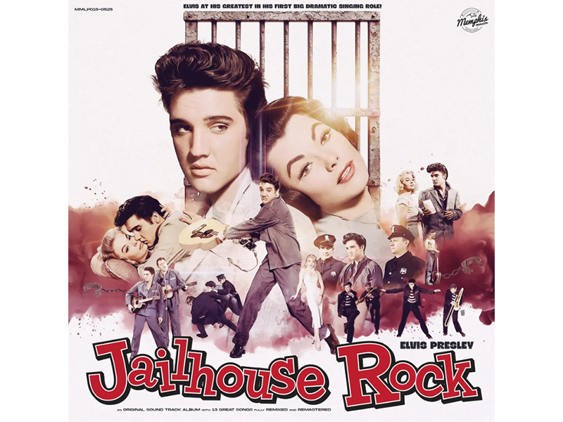 Elvis Presley - Jailhouse Rock -original soundtrack LP on gatefold cover