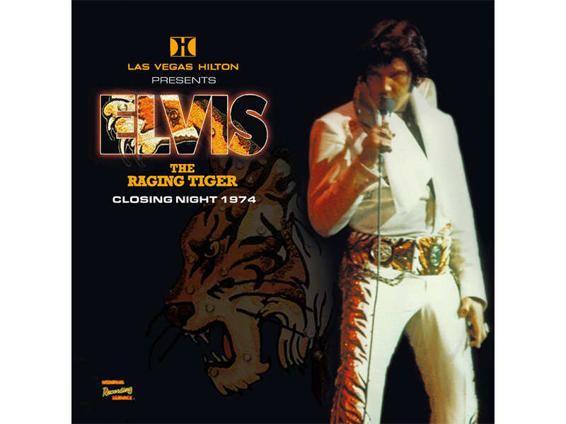 Elvis Presley - The Raging Tiger Closing Night 1974 - 2LP - Black Vinyl