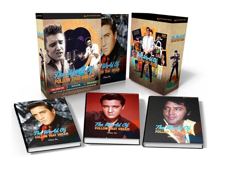 Elvis Presley - The World Of Follow That Dream - 3 books - slipcase
