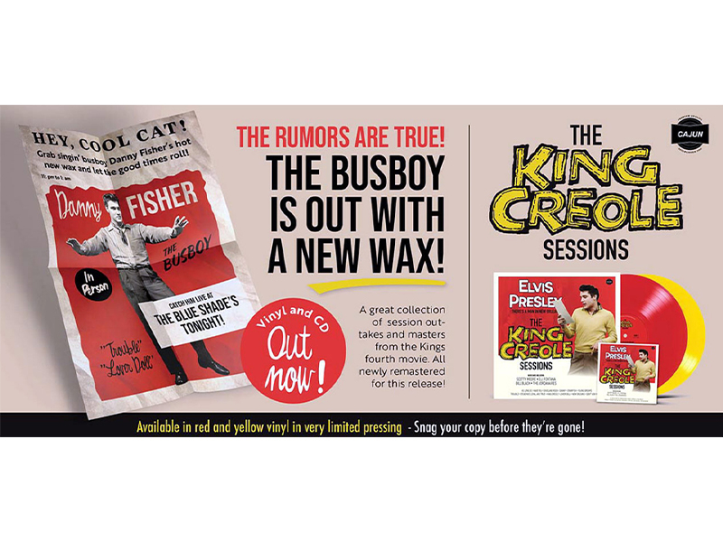 Elvis Presley - King Creole Sessions - LP + CD - various colours