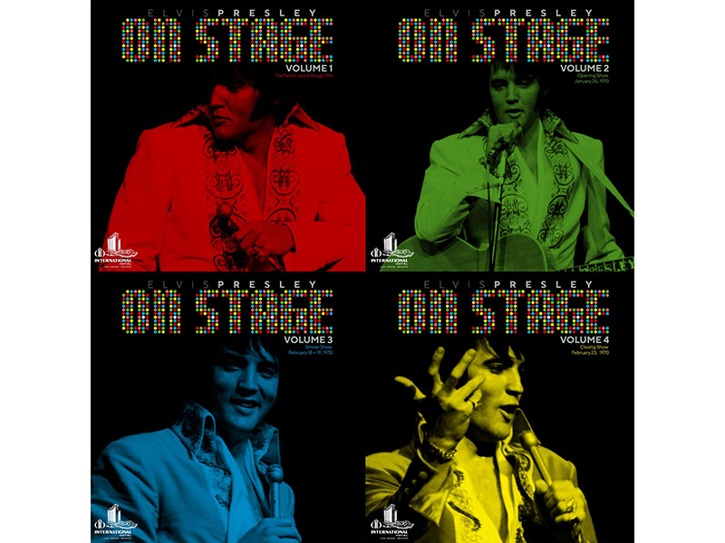 Elvis Presley - On Stage Revisited - 4 LP set - 1970