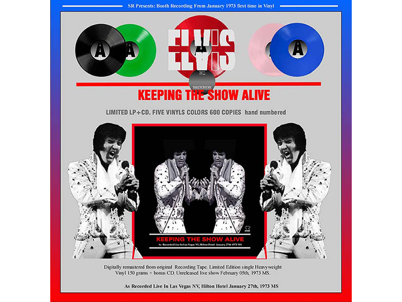 Elvis Presley - Keeping The Show Alive - LP - various colours