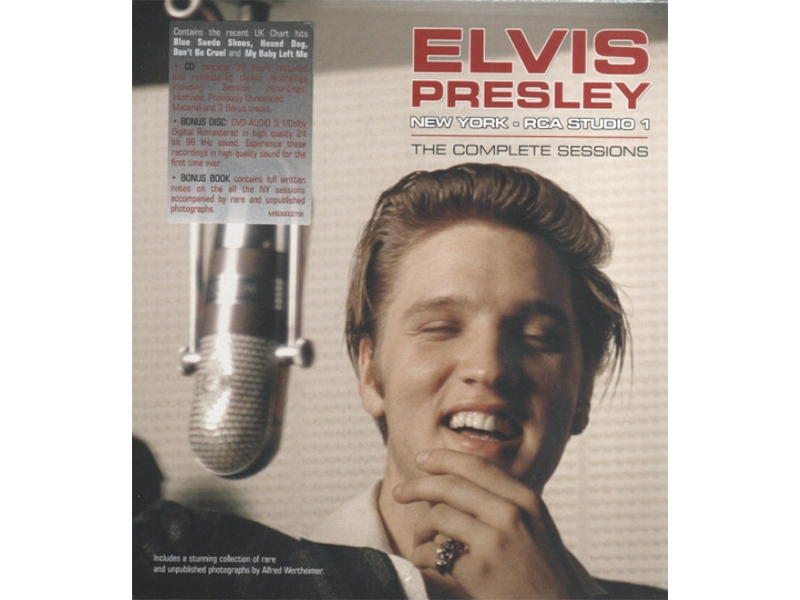 Elvis Presley - New York RCA Studio 1 - The Complete Sessions - CD + DVD audio + Book