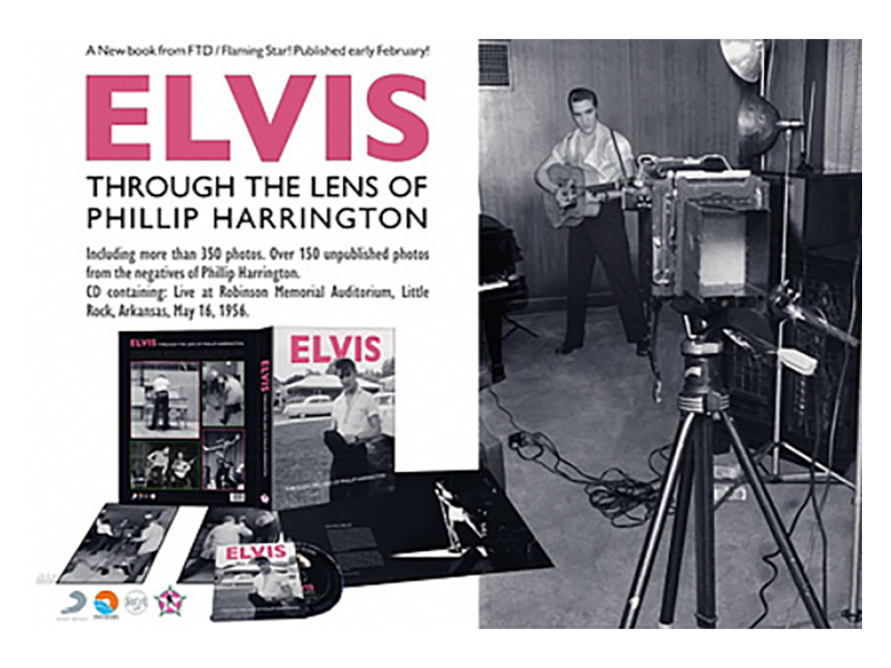 Elvis Presley - Through The LEns Of Phillip Harington - Book - FTD - Follow That Dream