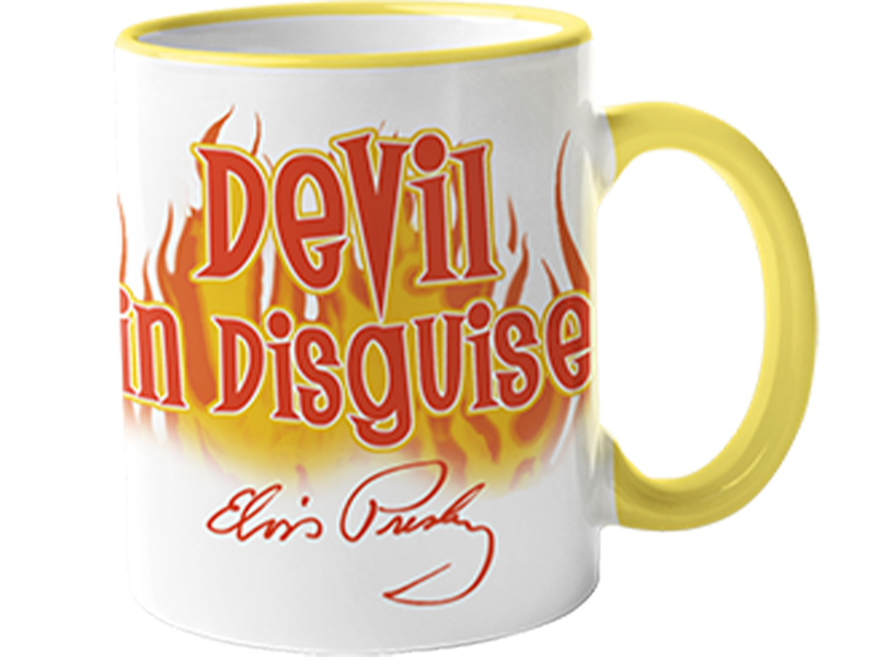 Elvis Presley - Koffie Mok - Devil In Disguise