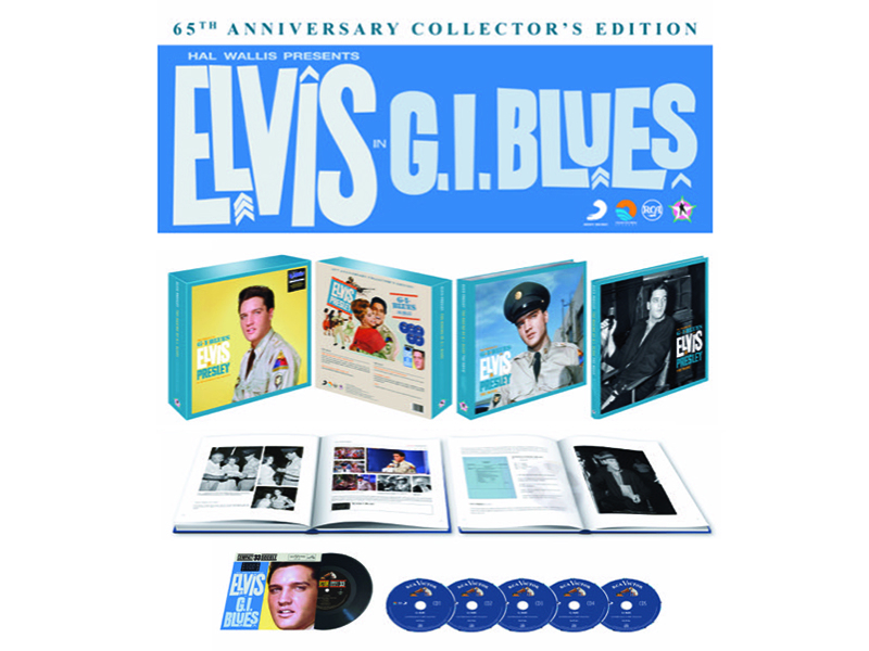 Elvis Presley - The Making Of G.I. Blues - Book + 5 CD + Vinyl + Bonus CD