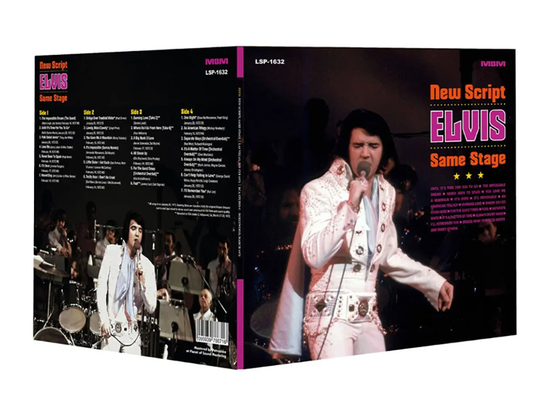 Elvis Presley - New Script Same Stage 2 LP - various colours