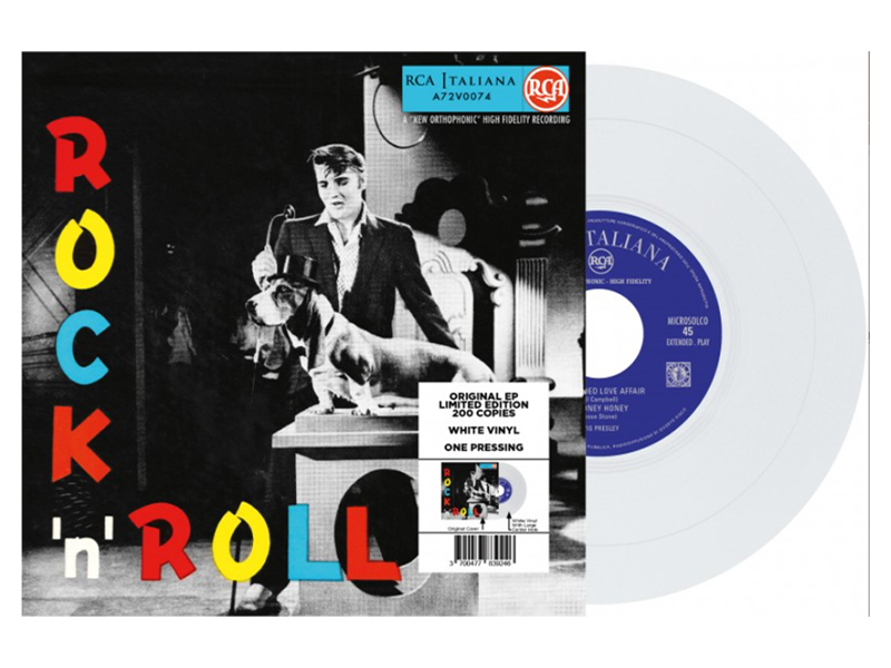 Elvis Presley - Rock n Roll - 45 RPM - repro - Various Colours
