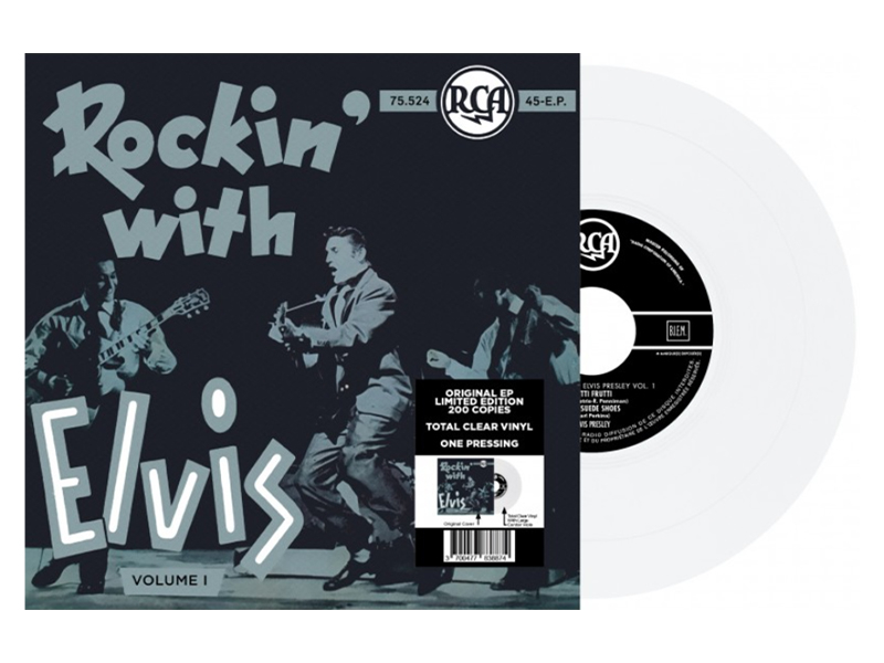 Elvis Presley - Rockin' With Elvis - repro - various colours
