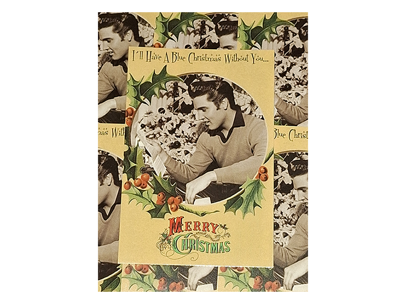 Elvis Presley - Christmas Cards # 1 - Set 6 x