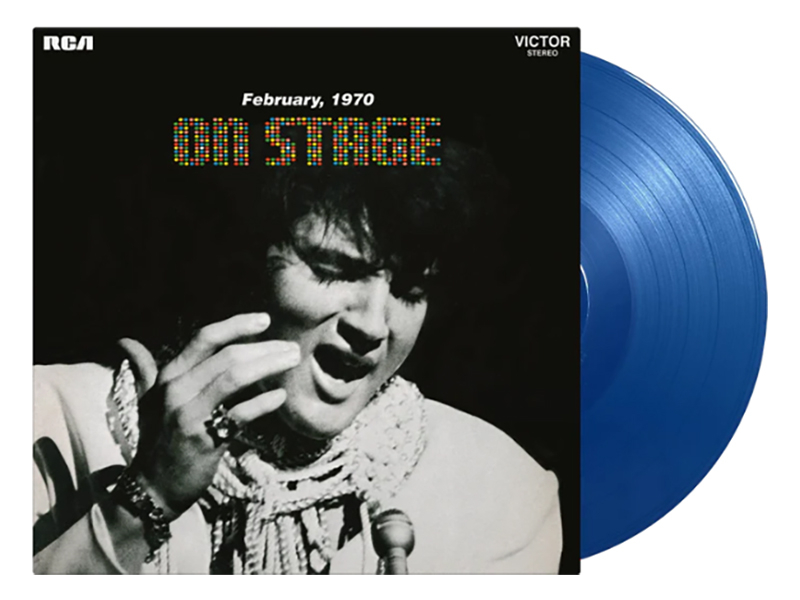 Elvis Presley - On Stage - LP - Blue Vinyl