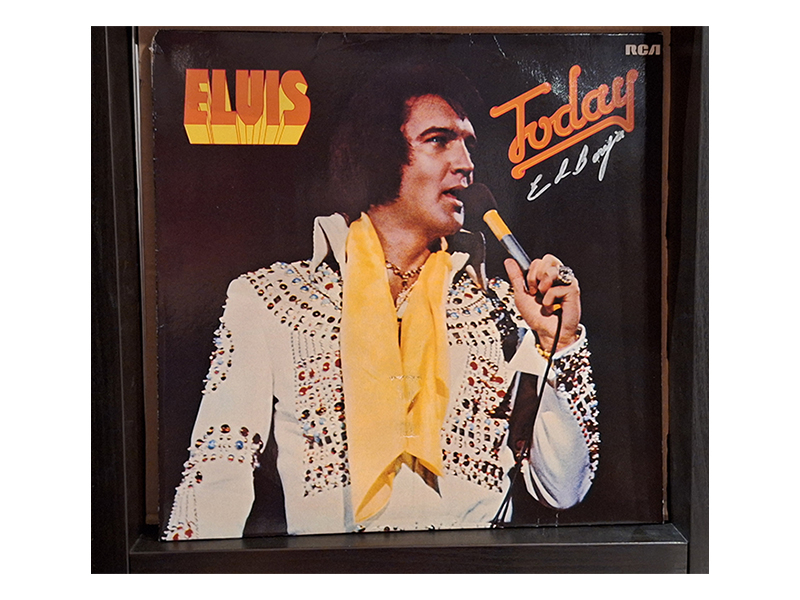 Elvis Presley - TODAY - LP - Signed by Ed Bonja