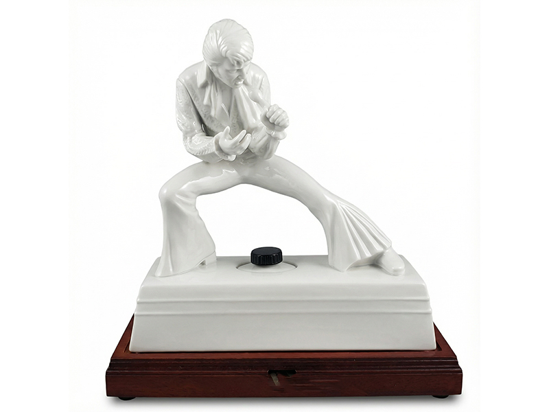 Elvis Presley - Whiskey Decanter - Live In Las Vegas Porcelain