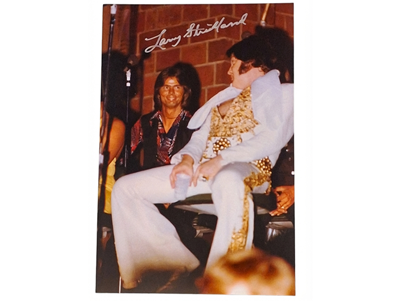 Elvis Presley - Larry Strickland - Signed Photo #1