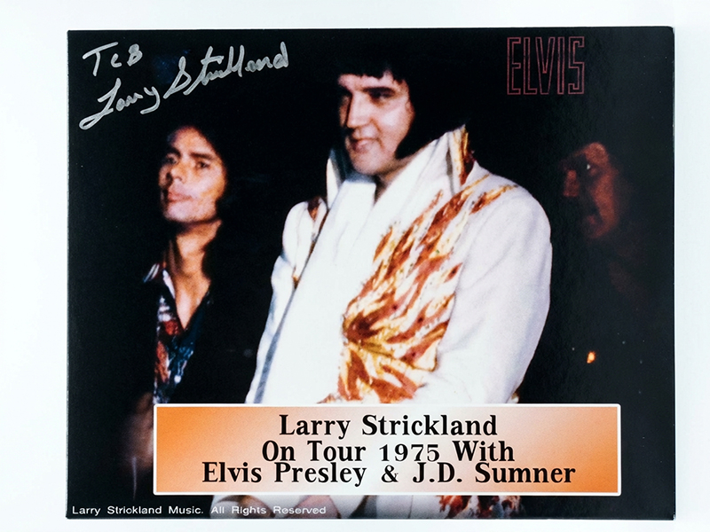 Elvis Presley - Larry Strickland - Signed Photo #2