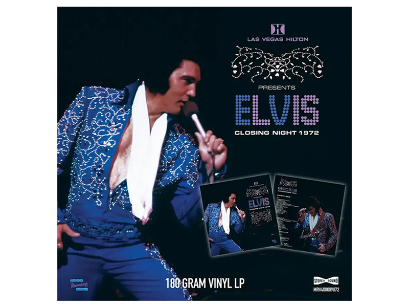 Elvis Presley - Closing Night 1972 - LP - MRS black vinyl