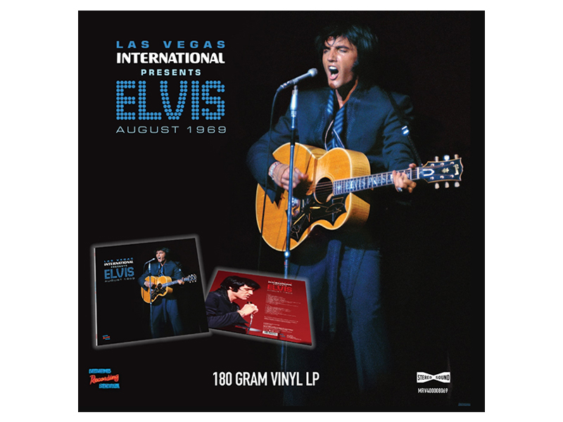 Elvis Presley - August 1969 - MRS LP black vinyl
