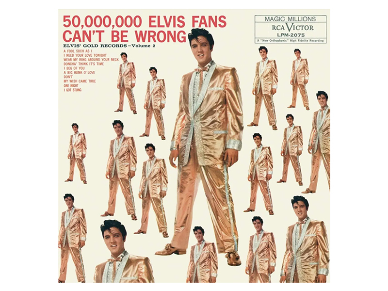 Elvis Presley - 50.000.000 Elvis Fans Can't Be Wrong - Elvis' Gold Records Volume 2 - LP Legacy