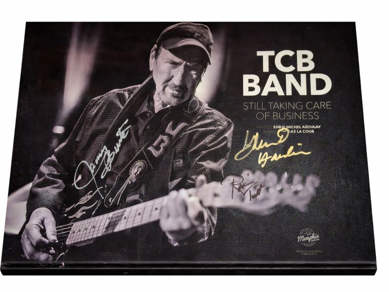 Elvis Presley - TCB BAND - Still Taking Care OF Business - Signed Book