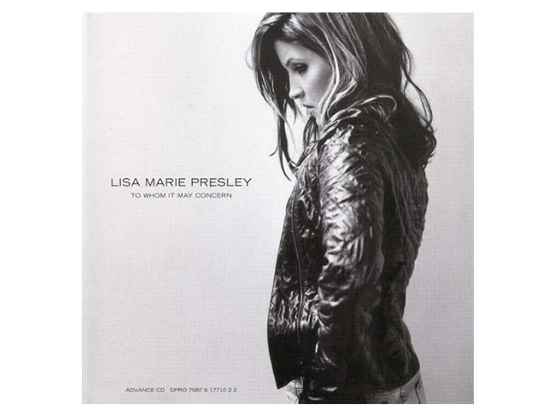 Lisa Marie Presley - To Whom It May Concern - ADVANCE CD