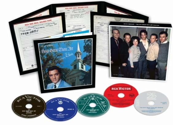 Elvis Presley - How Great Thou Art Sessions - 5 cd - Follow That Dream - FTD
