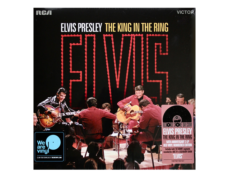Elvis Presley - The King In The Ring - 2 LP - RSD RED VINYL EDITION