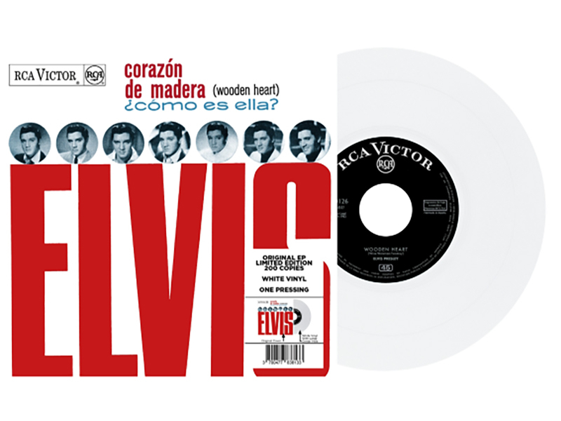 Elvis Presley - Corazon De Madera (wooden heart) - 45 RPM