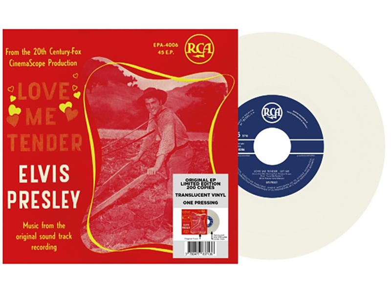 Elvis Presley - Love Me Tender (Belgium) - 45 RPM