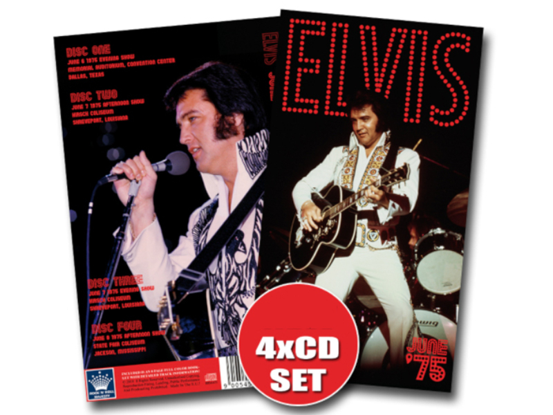 Elvis Presley - June '75 - 4 CD (longbox)