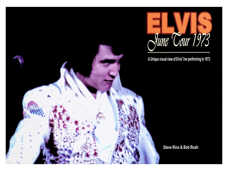 Elvis Presley - June 1973 Tour - Hardcover Book *RARITY