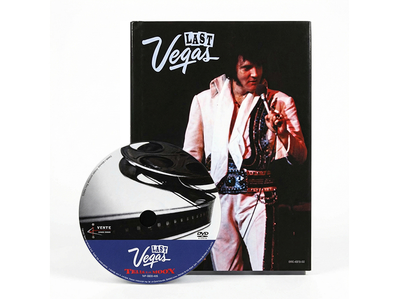 Elvis Presley - Last Vegas - 450+ Page Book + DVD