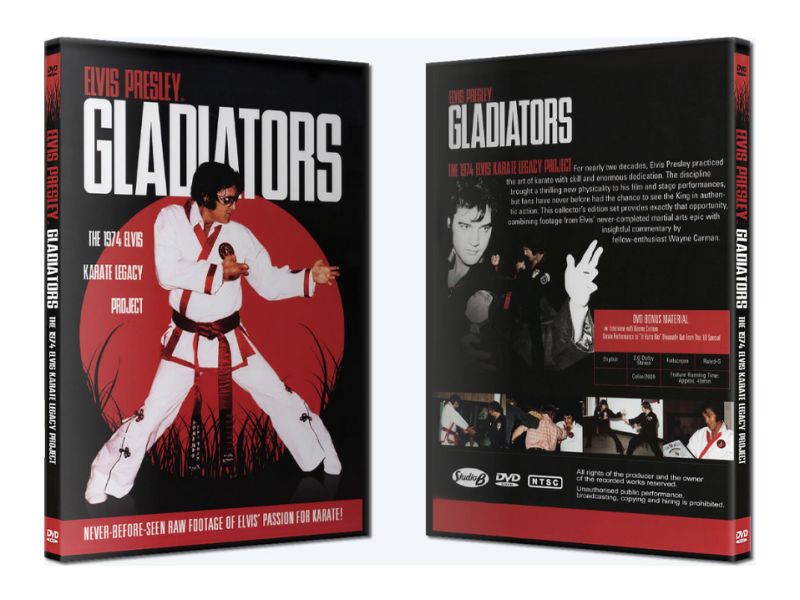 Elvis Presley - Gladiators - The 1974 Karate Legacy Project - DVD