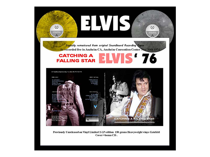 Elvis Presley - Catching A Falling Star - 2 LP + CD