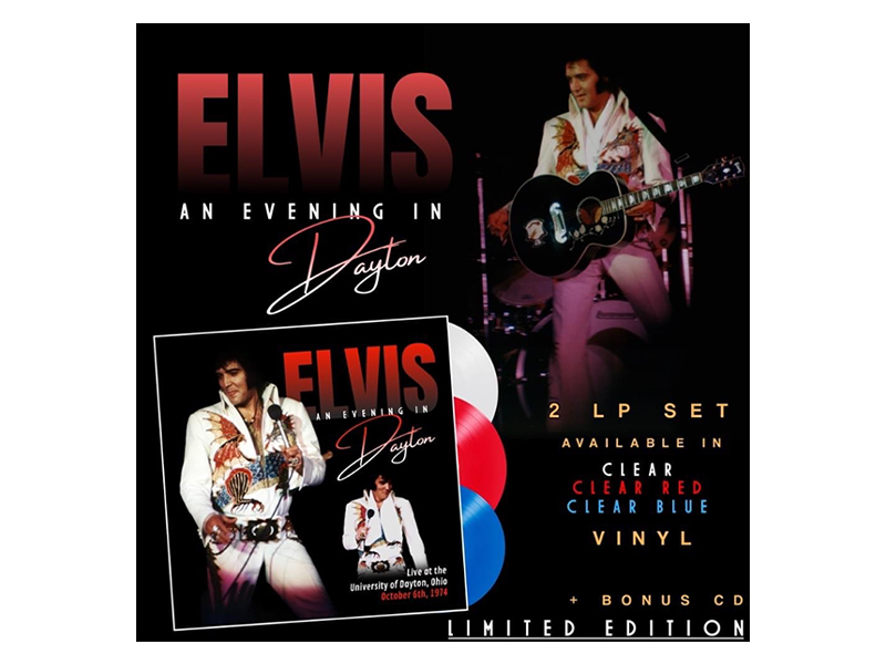 Elvis Presley - An Evening In Dayton - 2 LP - Pick Your Color
