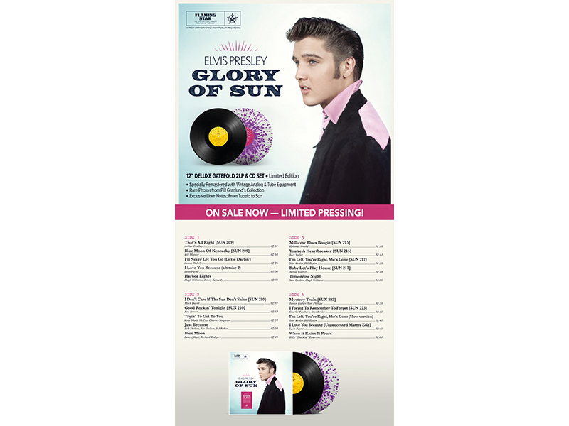 Elvis Presley - Glory Of Sun - 2 LP