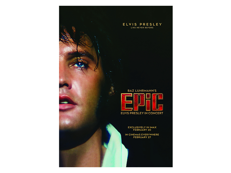 Elvis Presley - EPIC - Elvis Presley In Concert - Poster 60 x 80 CM - PICK UP ONLY