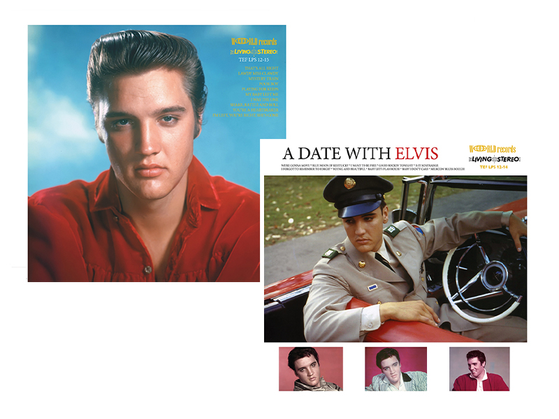 Elvis Presley - A Date With Elvis & or Lp Fans Only - 2 LP - pick your colour