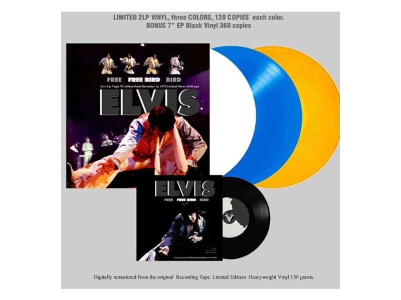 Elvis Presley - Free Bird - 2 LP + 45 RPM