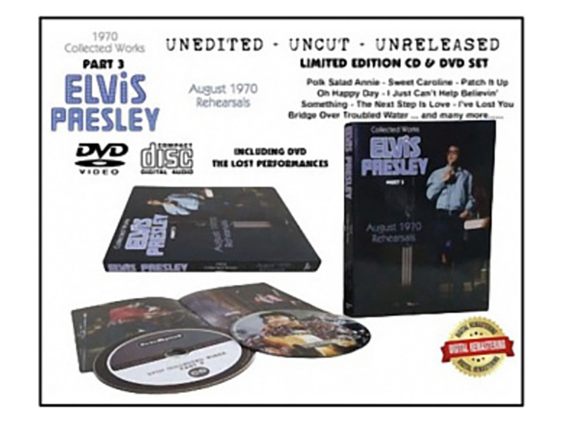 Elvis Presley - 1970 Collected Works part 3 - CD / DVD set