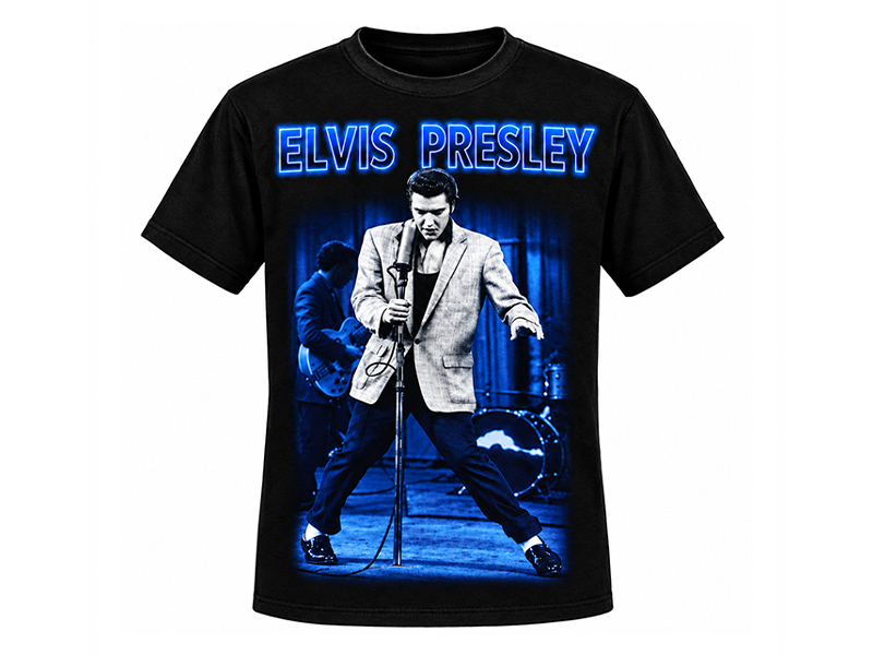 Elvis Presley - Rock 'n Roll - T-Shirt *Glow In The Dark