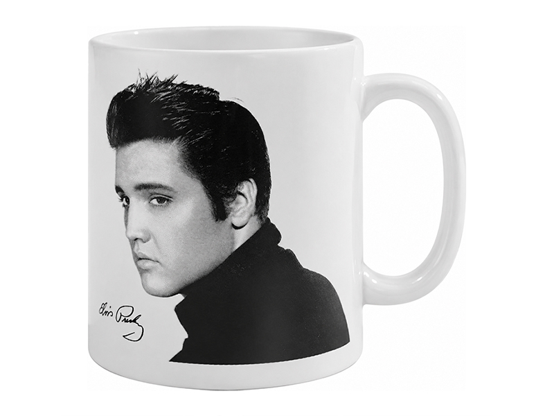 Elvis Presley - Mok - Portrait B/W